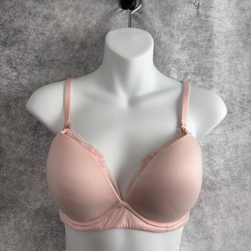 Victoria's Secret Body by Victoria Wireless Nursing Bra in Purest Pink Size 32DD